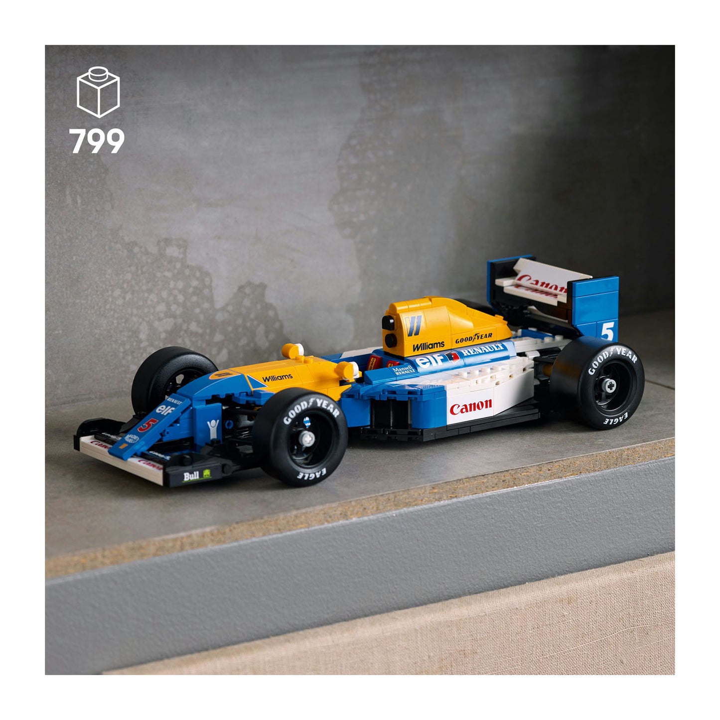 10353 LEGO Icons Williams Racing FW14B & Nigel Mansell