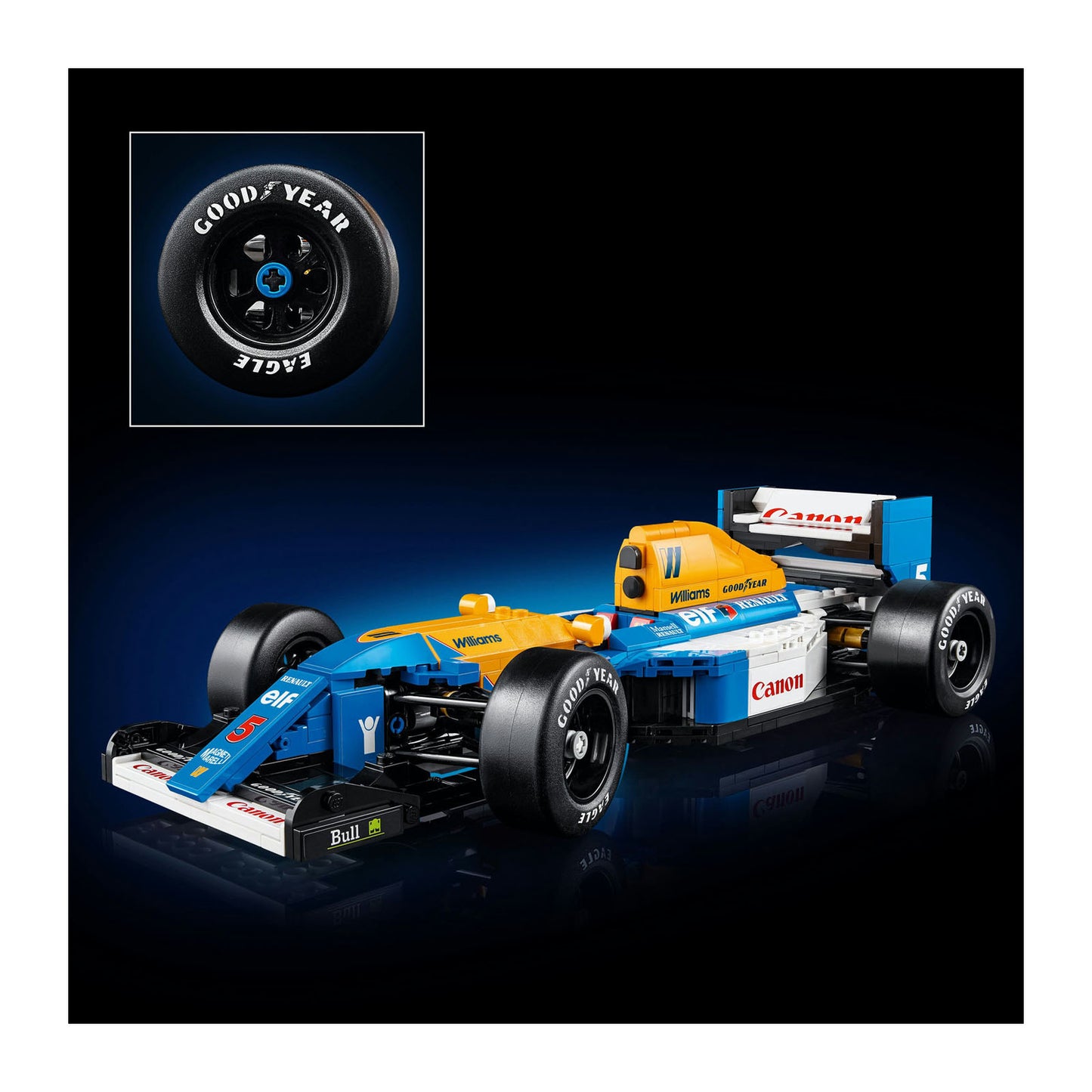 10353 LEGO Icons Williams Racing FW14B & Nigel Mansell