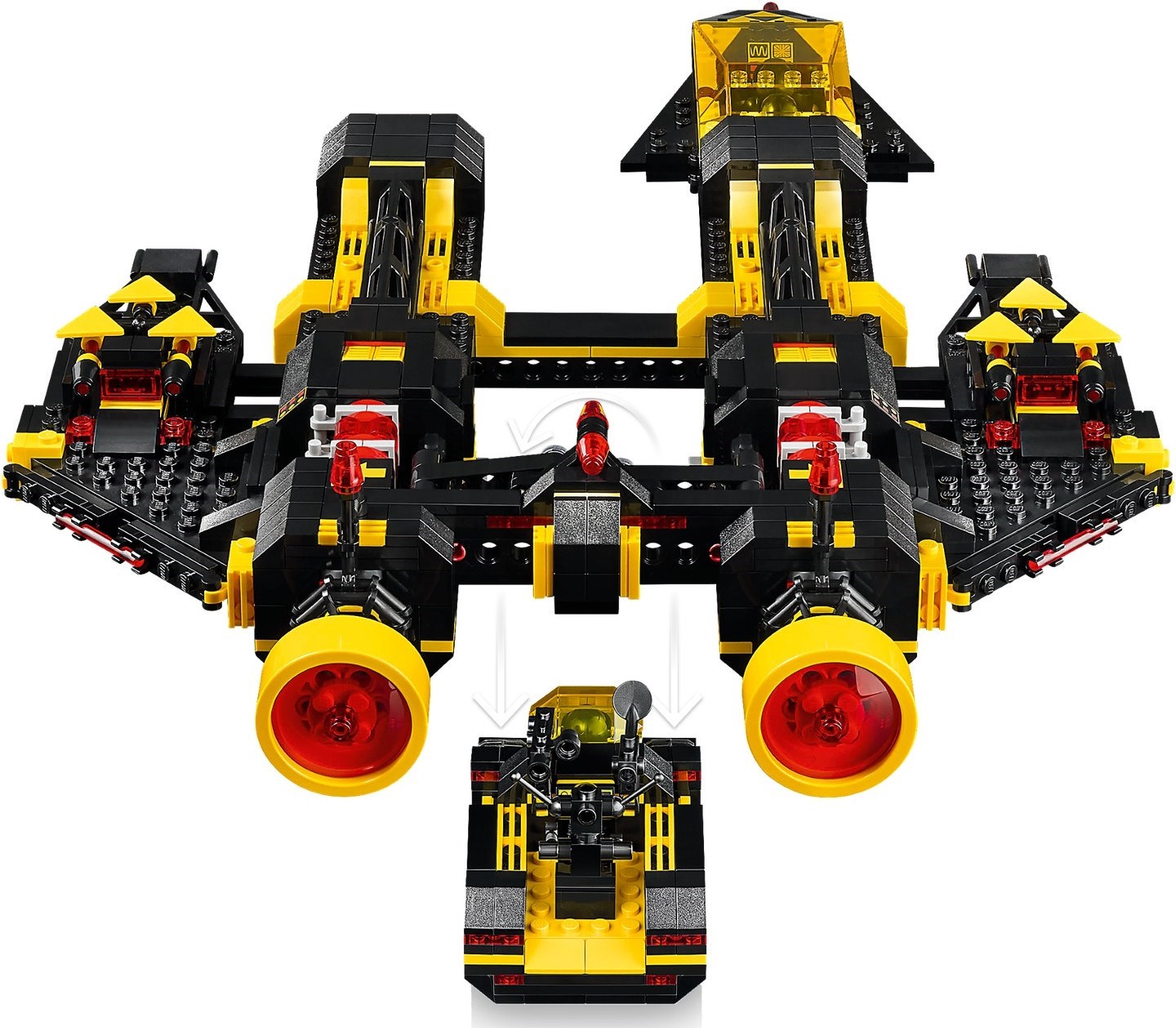 10355 LEGO ICONS Blacktron Renegade