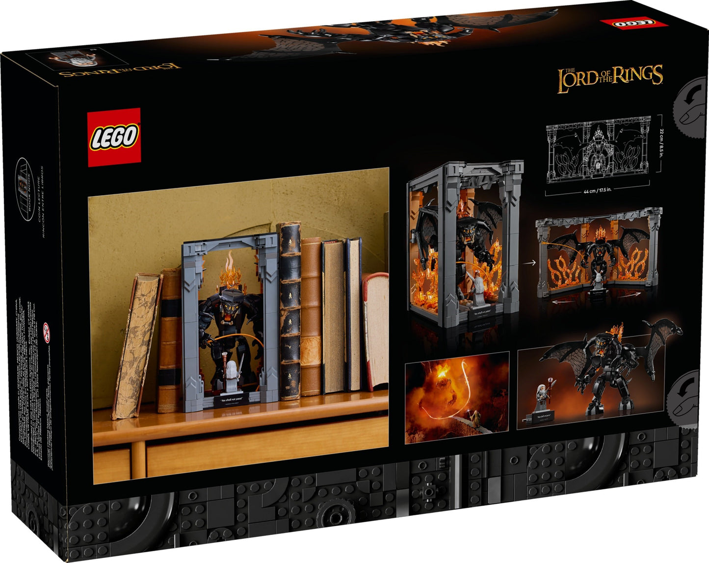 10367 LEGO ICONS The Lord of the Rings: Balrog™ Book Nook