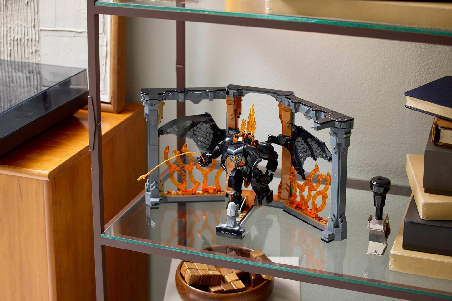 10367 LEGO ICONS The Lord of the Rings: Balrog™ Book Nook