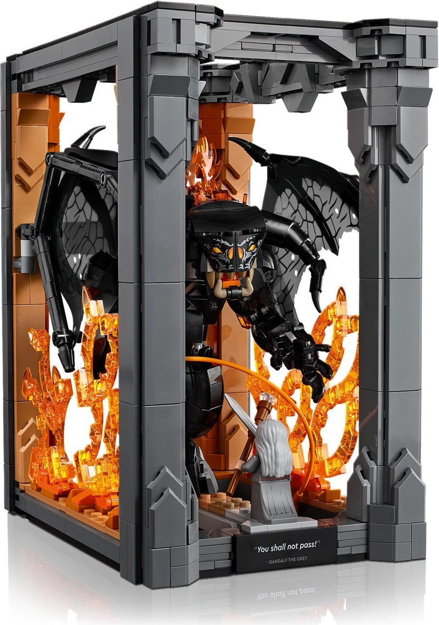 10367 LEGO ICONS The Lord of the Rings: Balrog™ Book Nook
