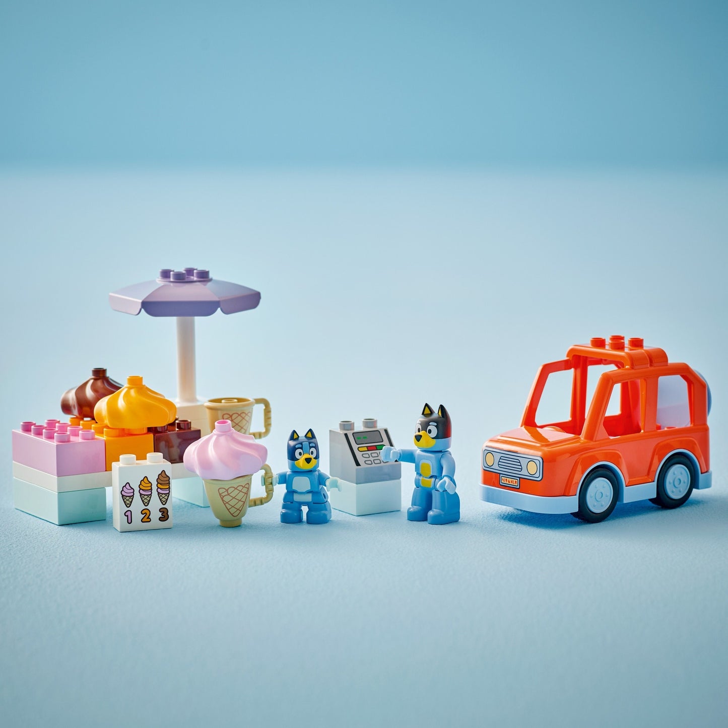 10458 LEGO Duplo Ice Cream Trip with Bluey