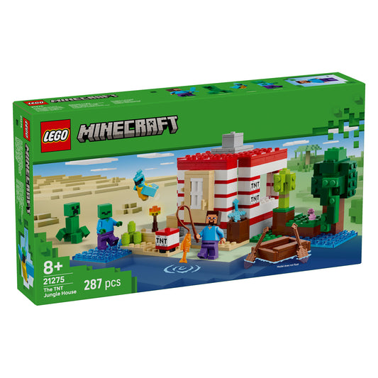 21275 LEGO Minecraft The TNT Jungle House