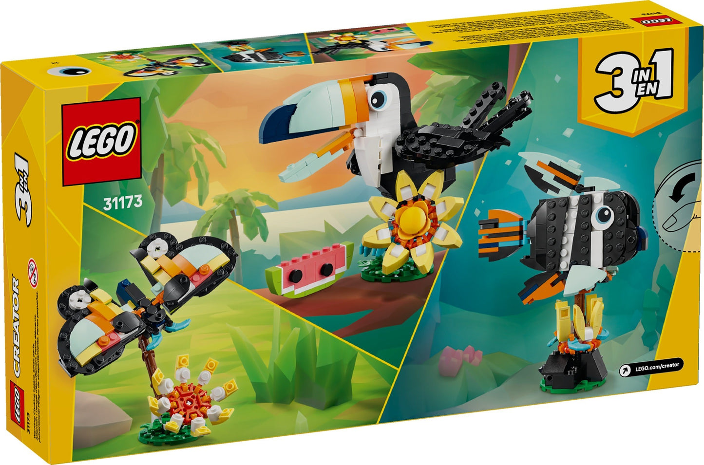 31173 LEGO Creator 3in1 Tropical Toucan