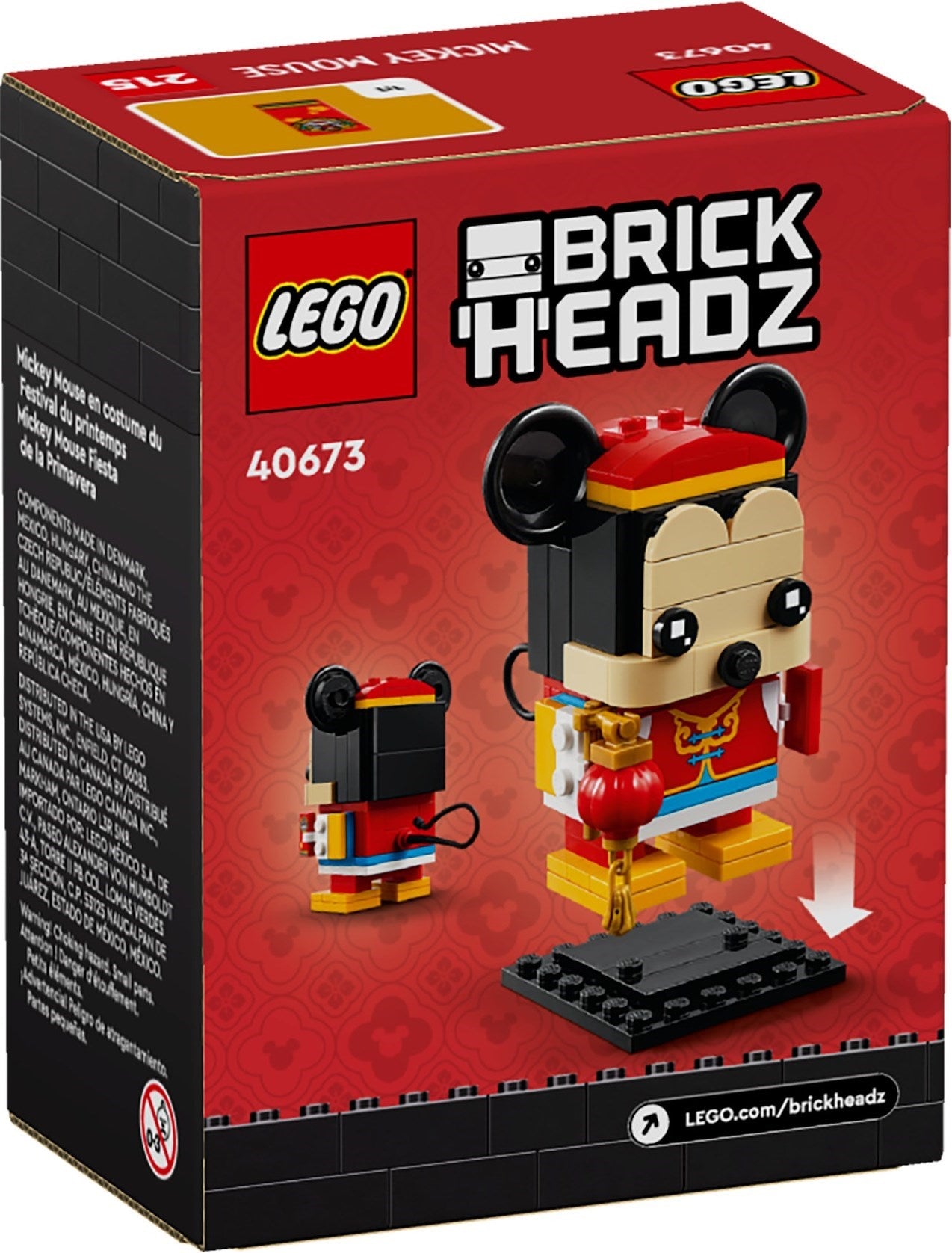 40673 LEGO BrickHeadz Spring Festival Mickey Mouse