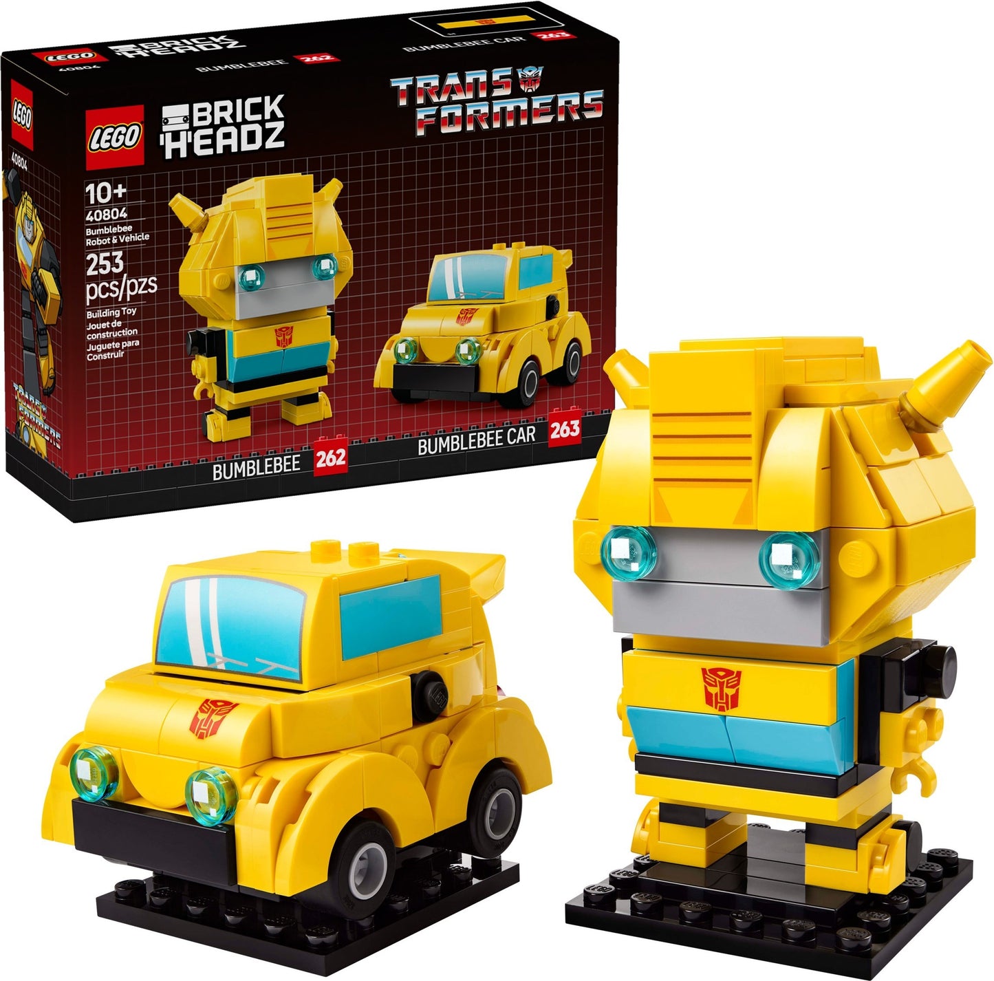 40804 LEGO BrickHeadz Bumblebee Robot & Vehicle