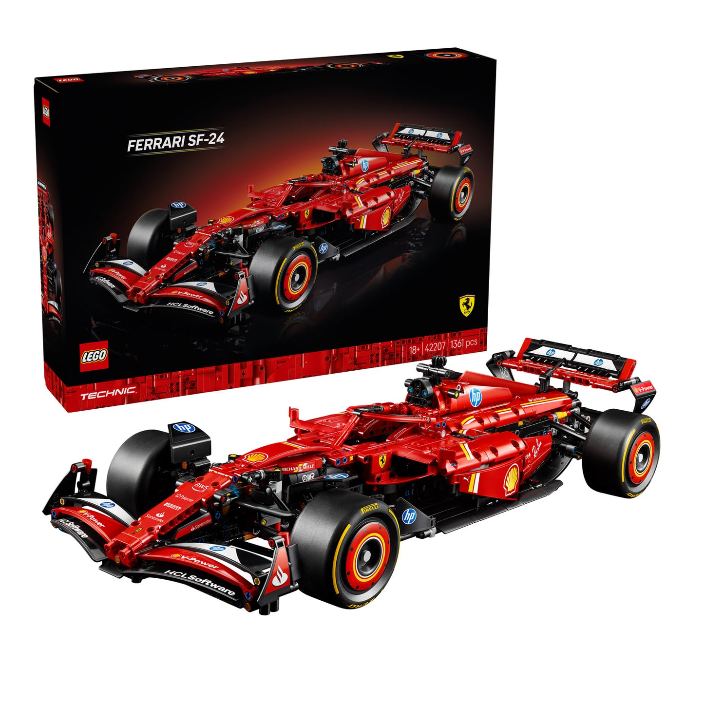 42207 LEGO Technic Ferrari SF-24 F1 Car