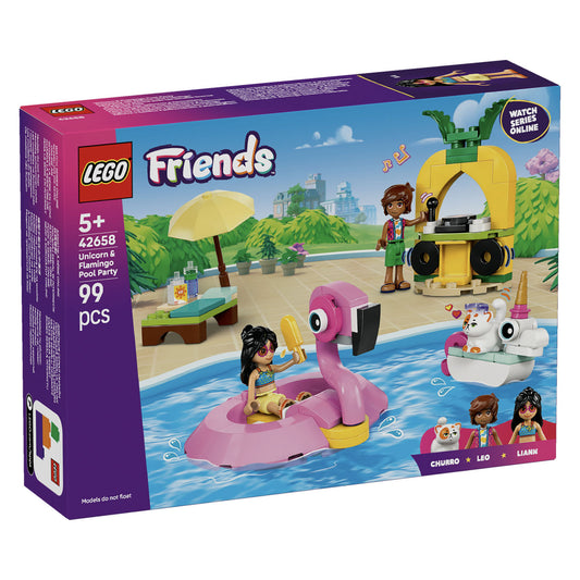 42658 LEGO Friends Unicorn & Flamingo Pool Party