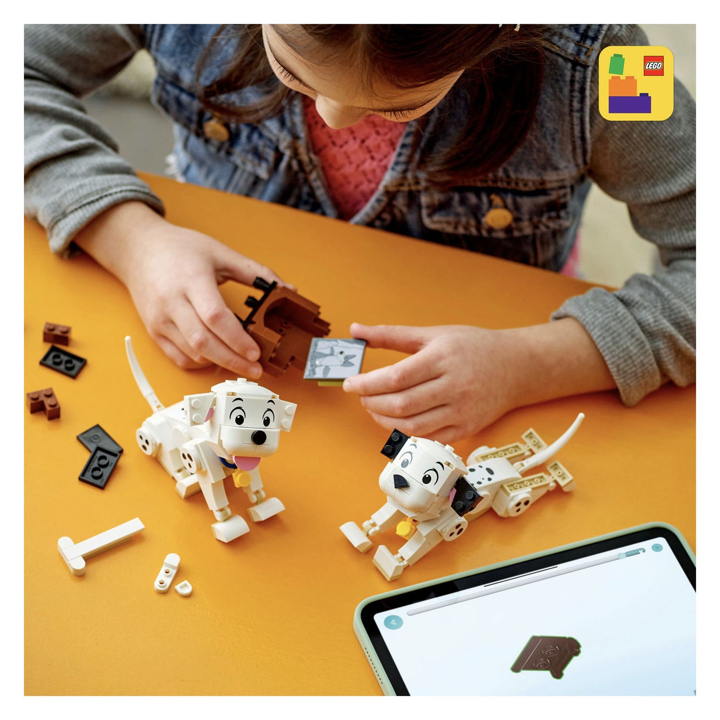 43271 LEGO Disney Lucky & Penny 101 Dalmatians Puppies