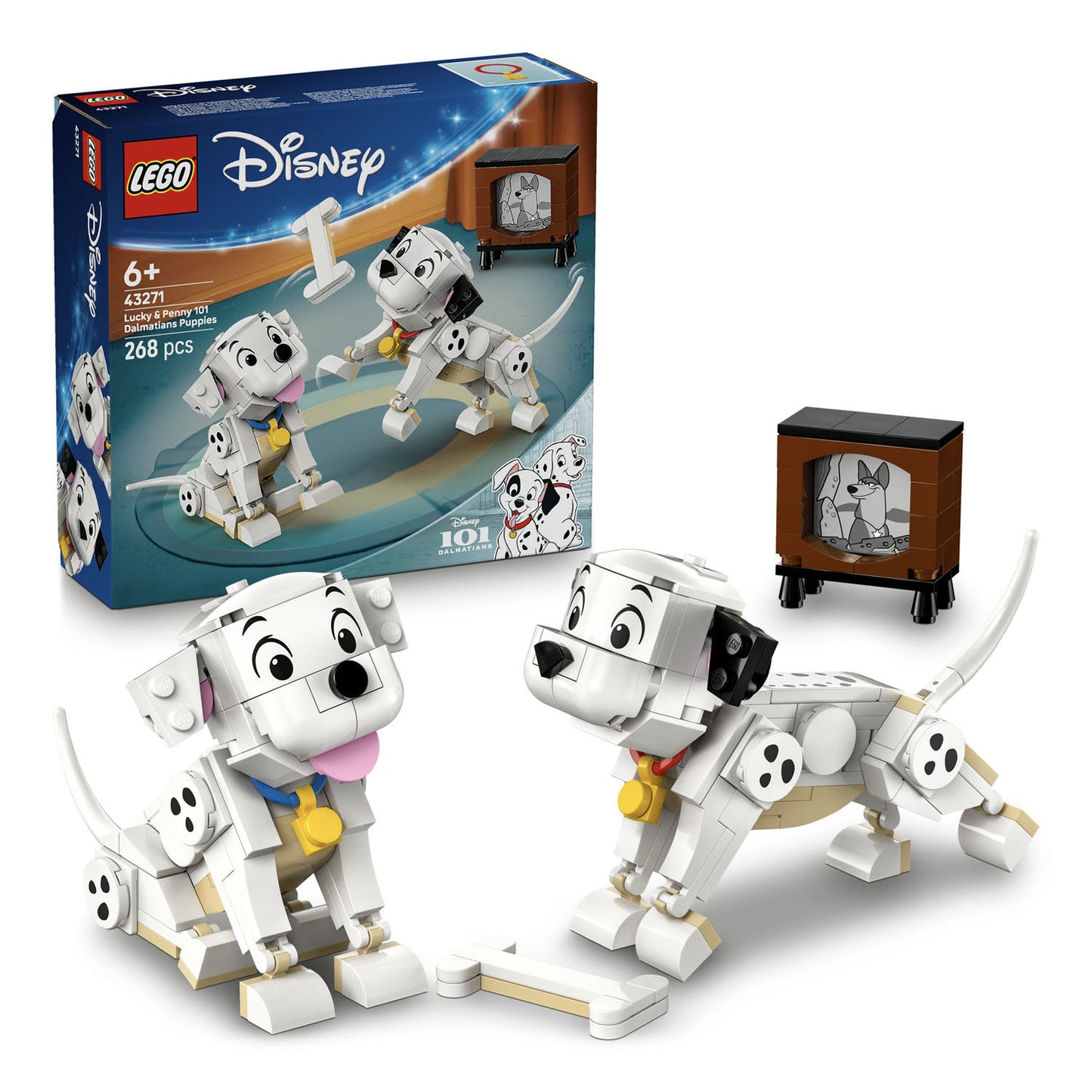 43271 LEGO Disney Lucky & Penny 101 Dalmatians Puppies