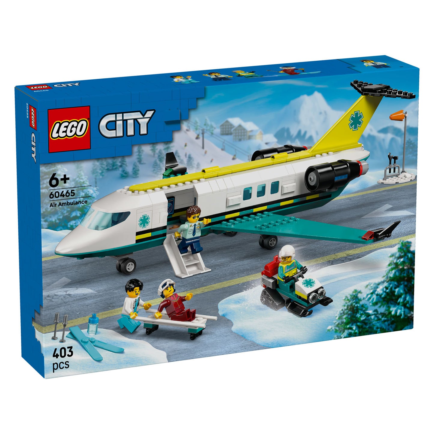 60465 LEGO City Emergency Air Ambulance Airplane