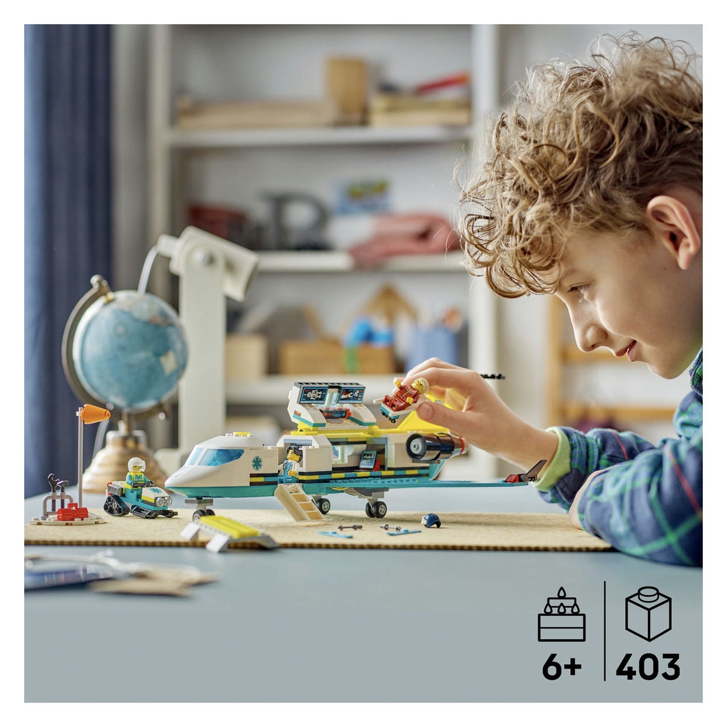 60465 LEGO City Emergency Air Ambulance Airplane