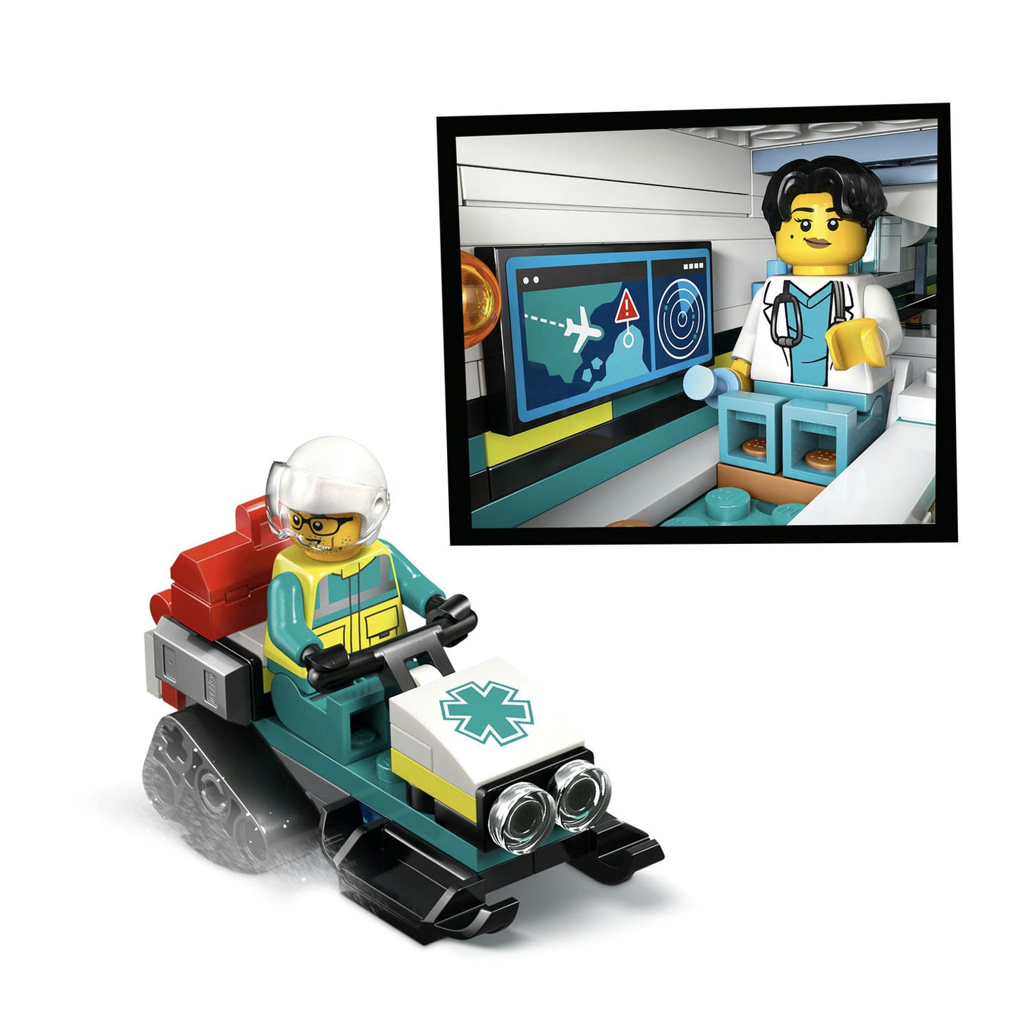 60465 LEGO City Emergency Air Ambulance Airplane