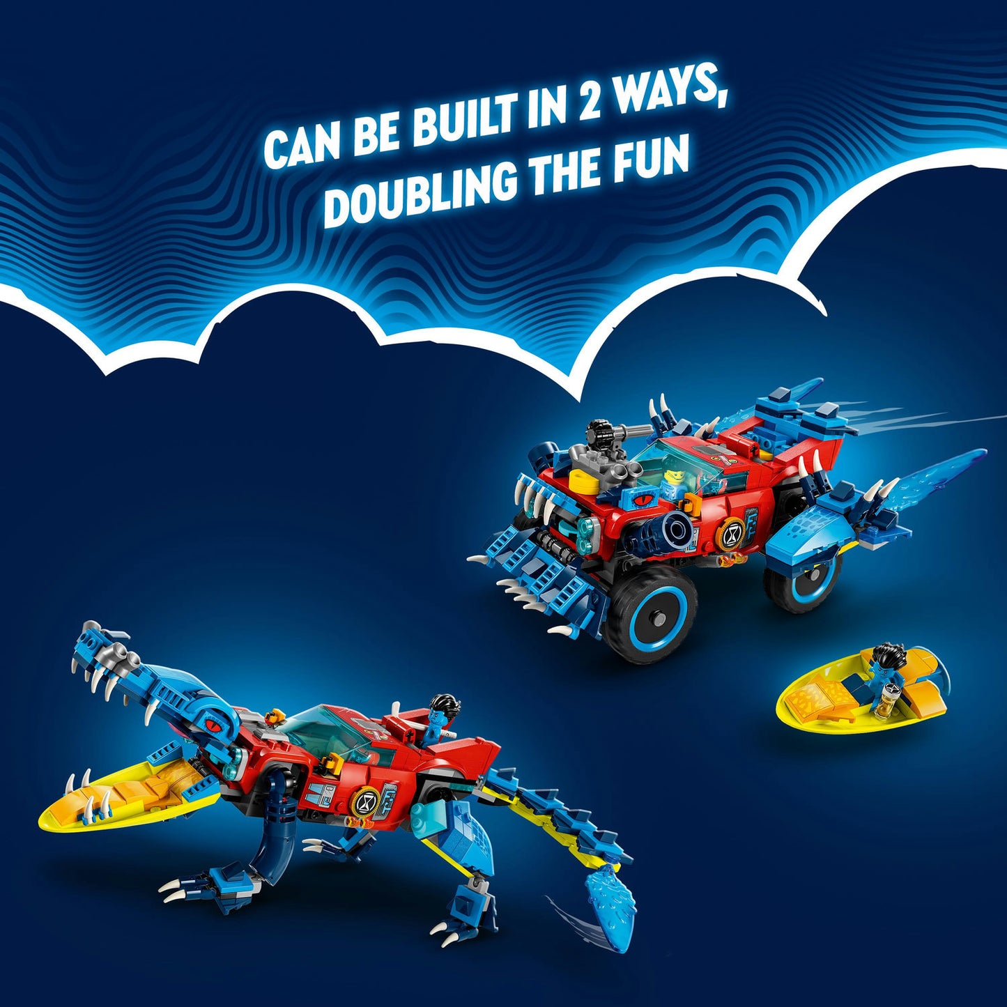 71458 LEGO DREAMZzz Crocodile Car