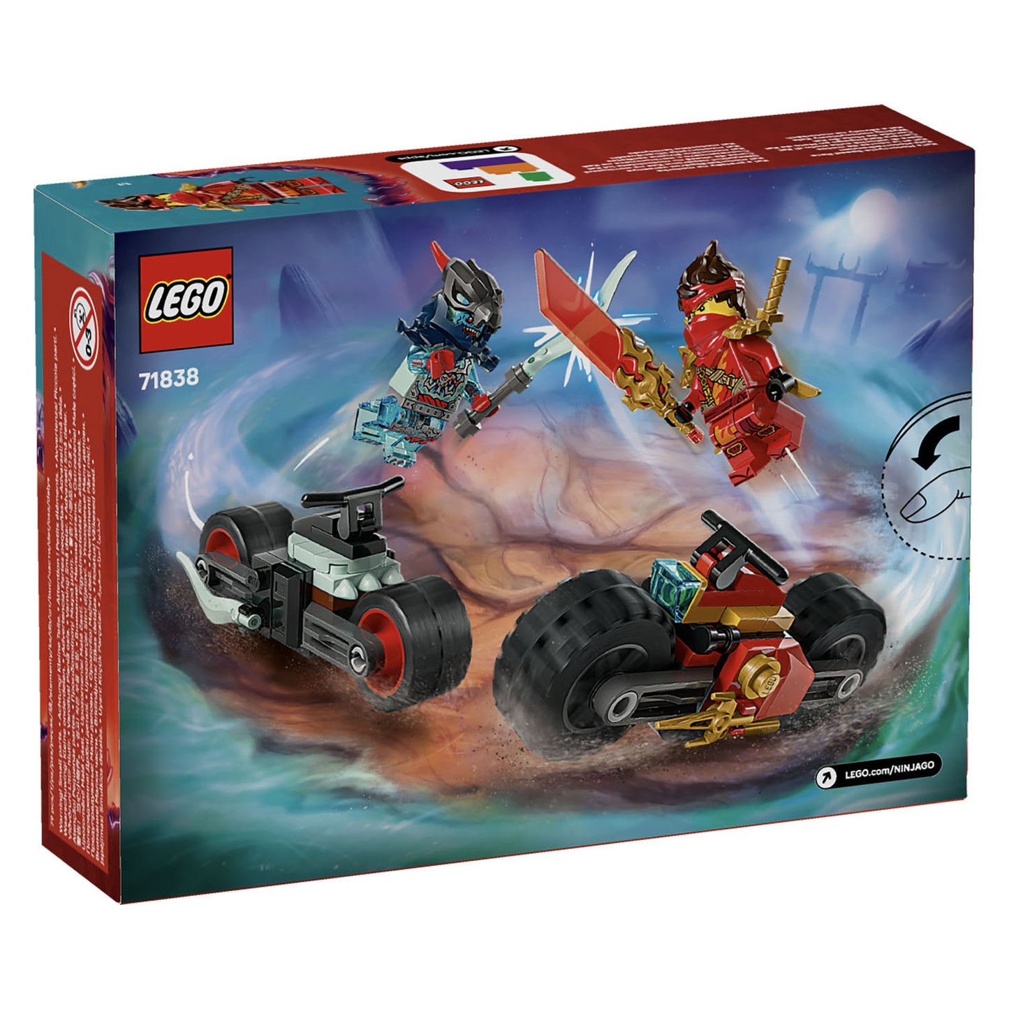 71838 LEGO Ninjago Kai's Motorcycle Speed Race