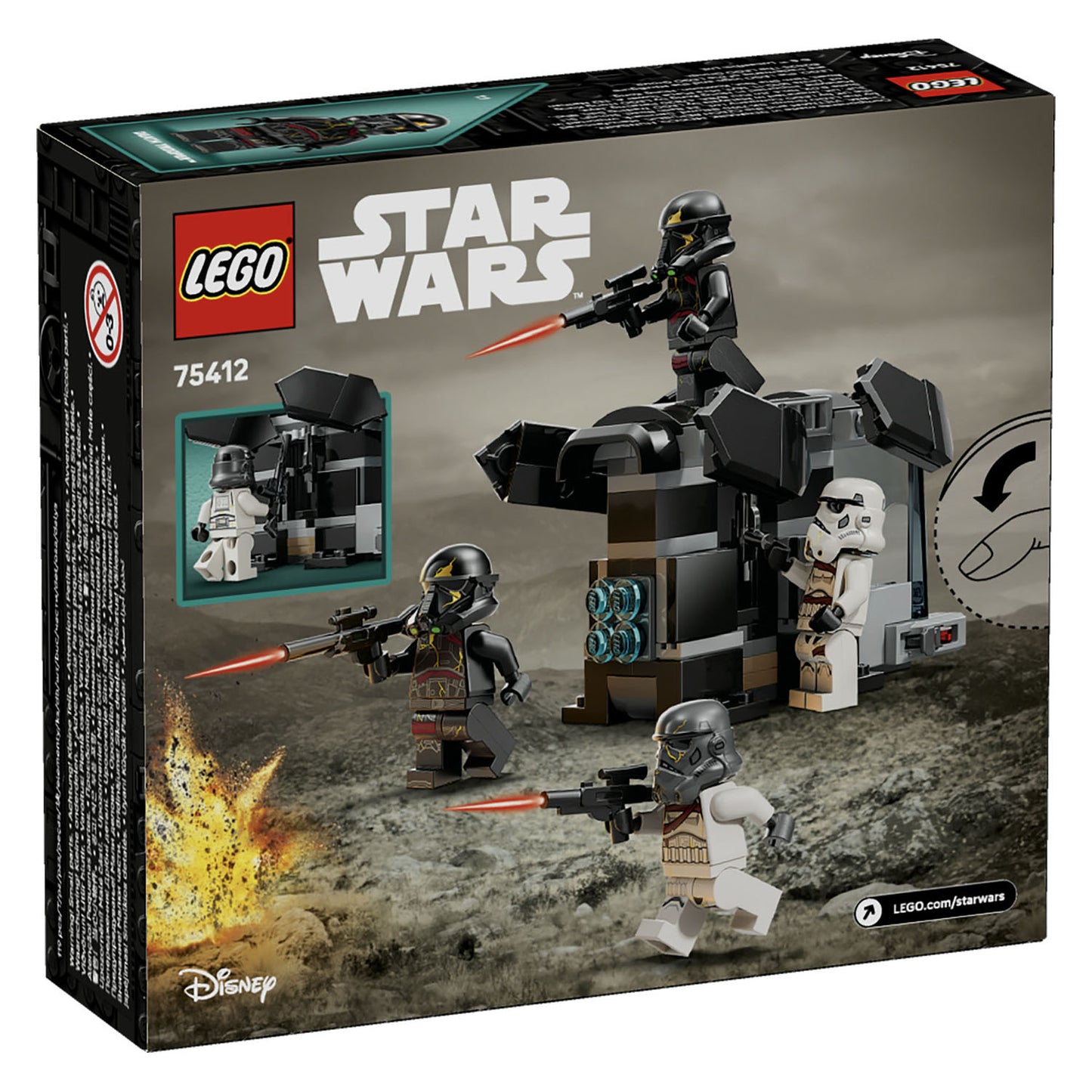 75412 LEGO Star Wars Death Trooper & Night Trooper Battle Pack