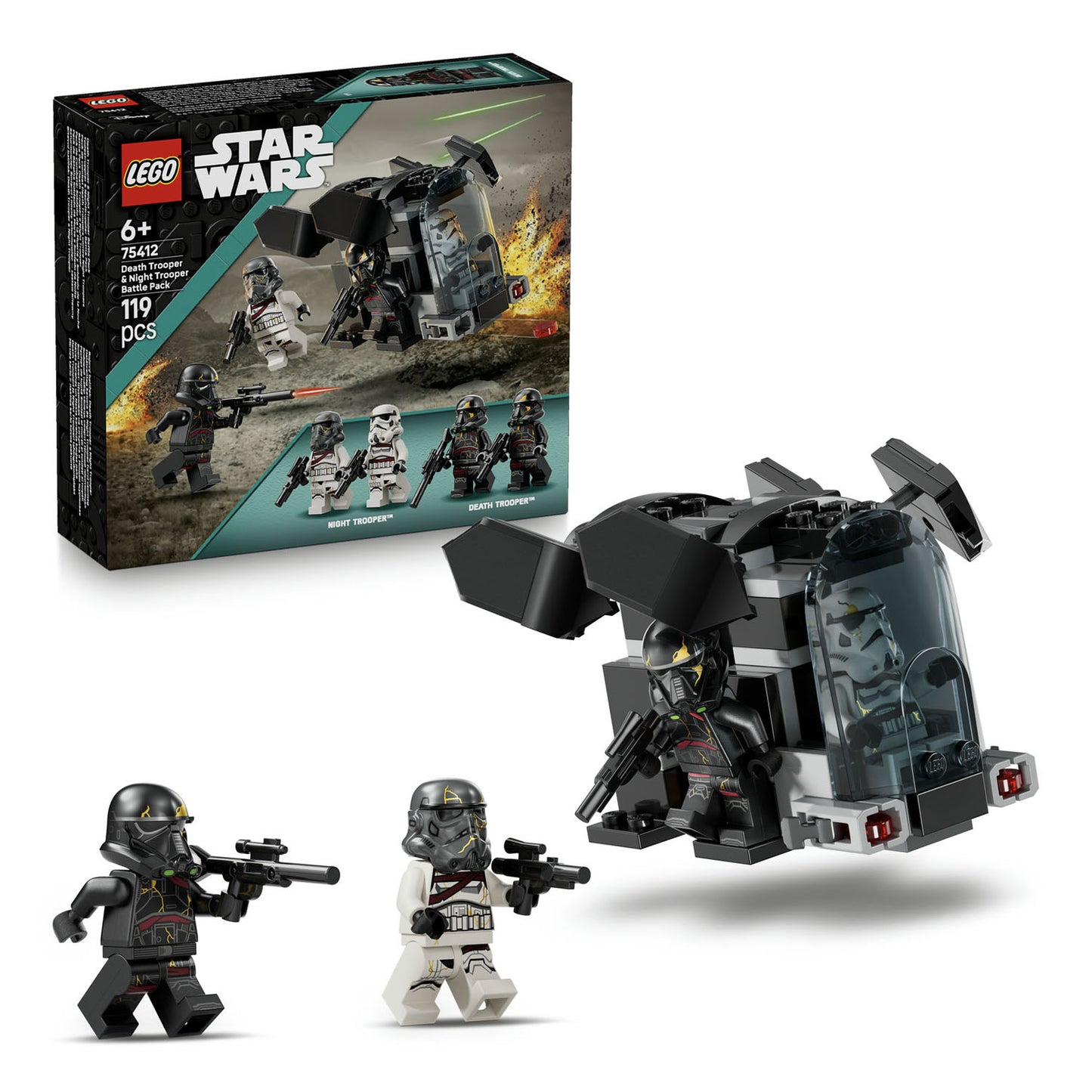 75412 LEGO Star Wars Death Trooper & Night Trooper Battle Pack