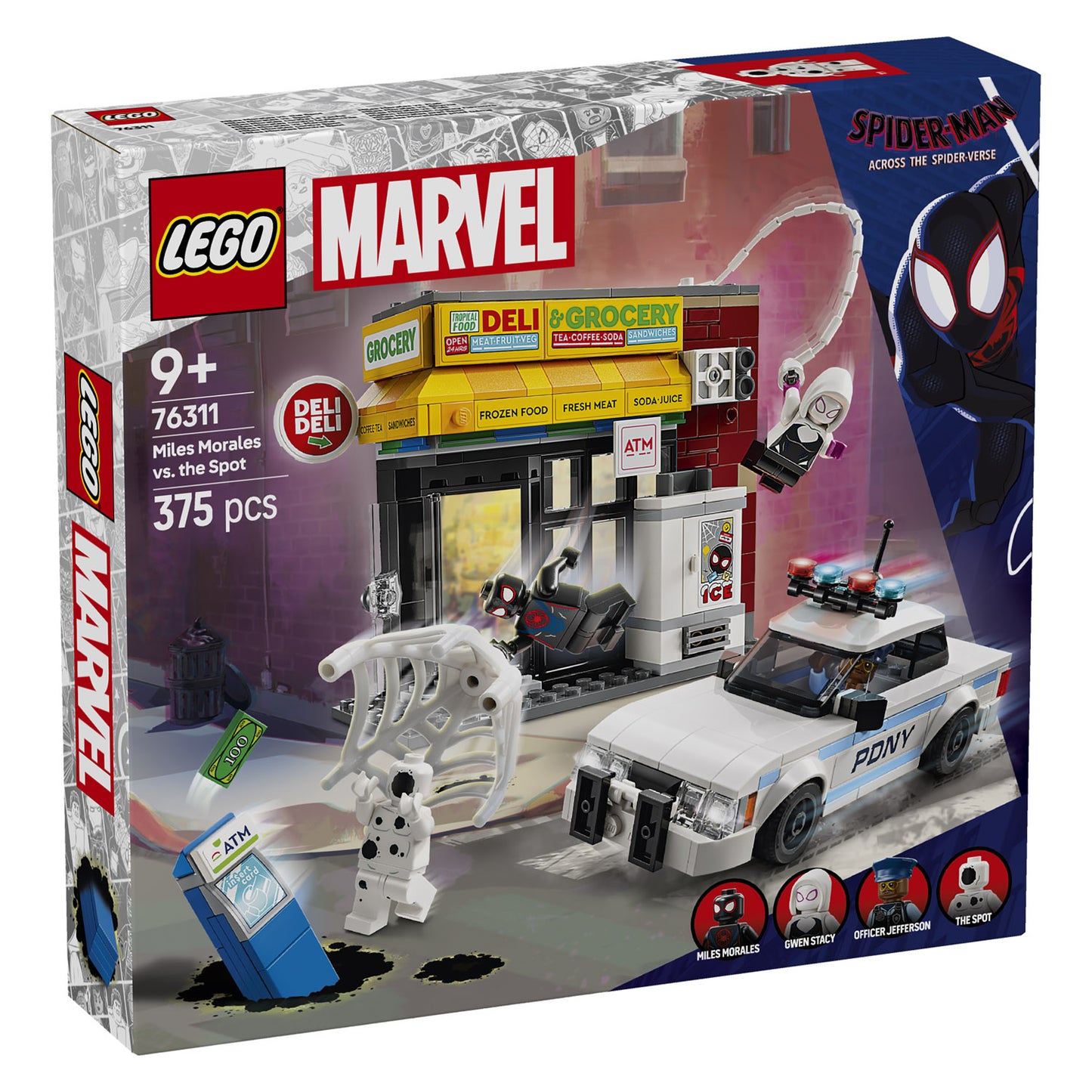 76311 LEGO Marvel Spider-Verse: Miles Morales vs. The Spot