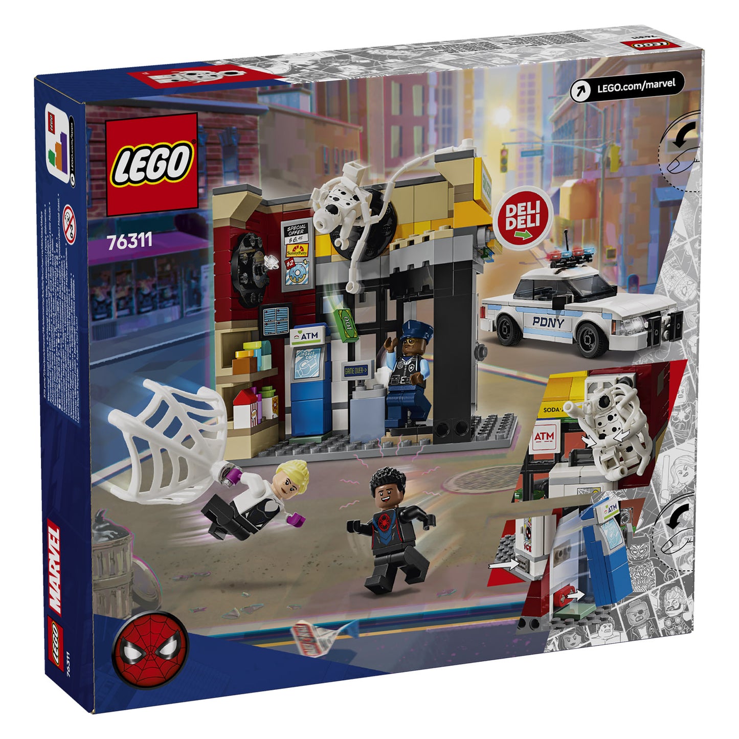 76311 LEGO Marvel Spider-Verse: Miles Morales vs. The Spot