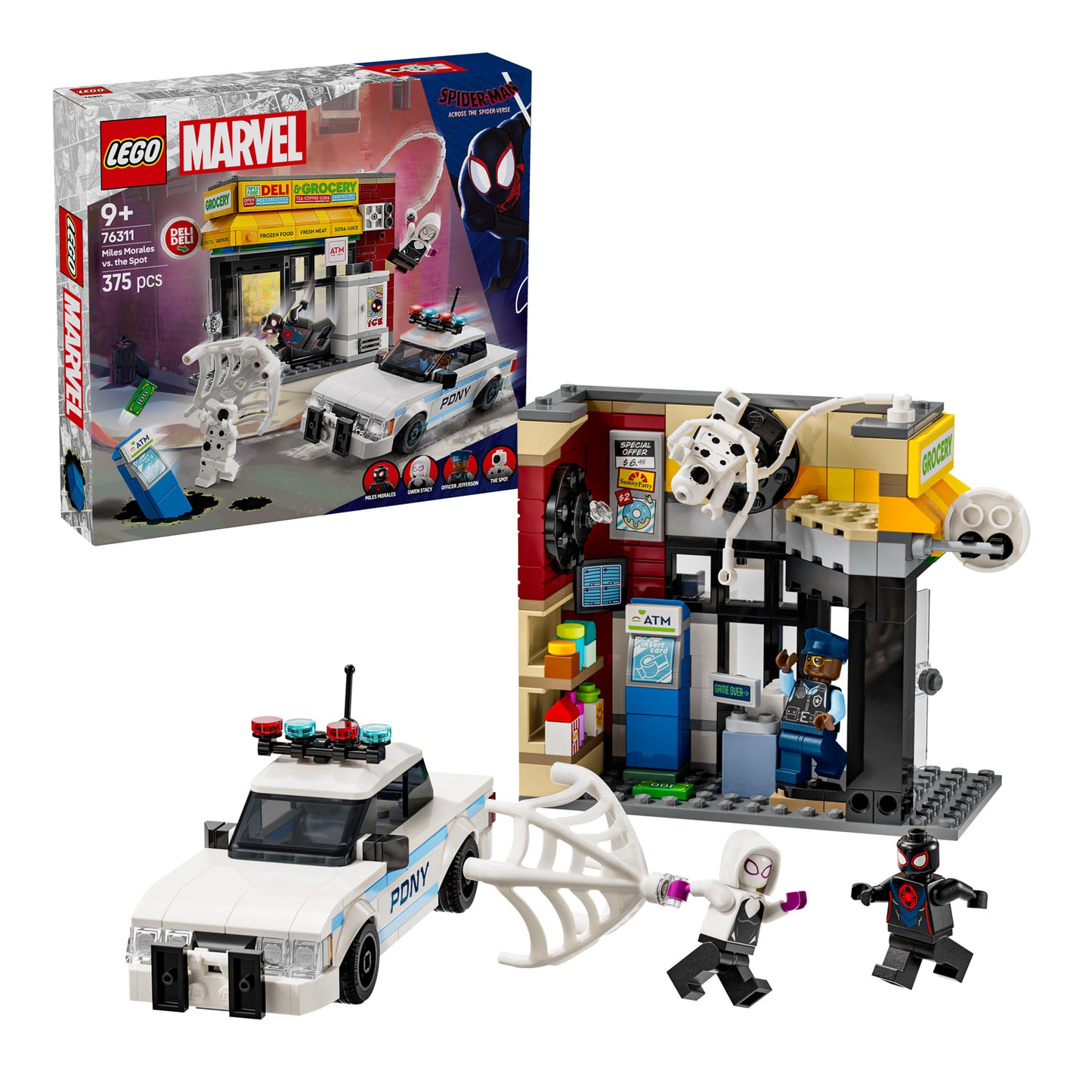 76311 LEGO Marvel Spider-Verse: Miles Morales vs. The Spot