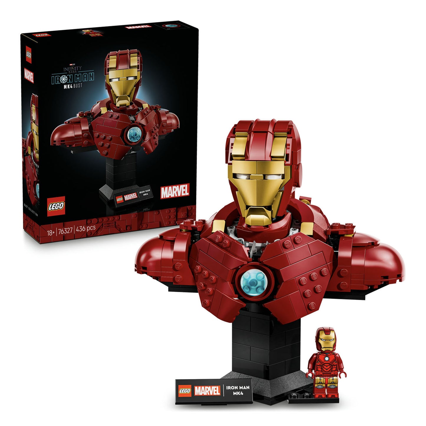 76327 LEGO Marvel Iron Man MK4 Bust