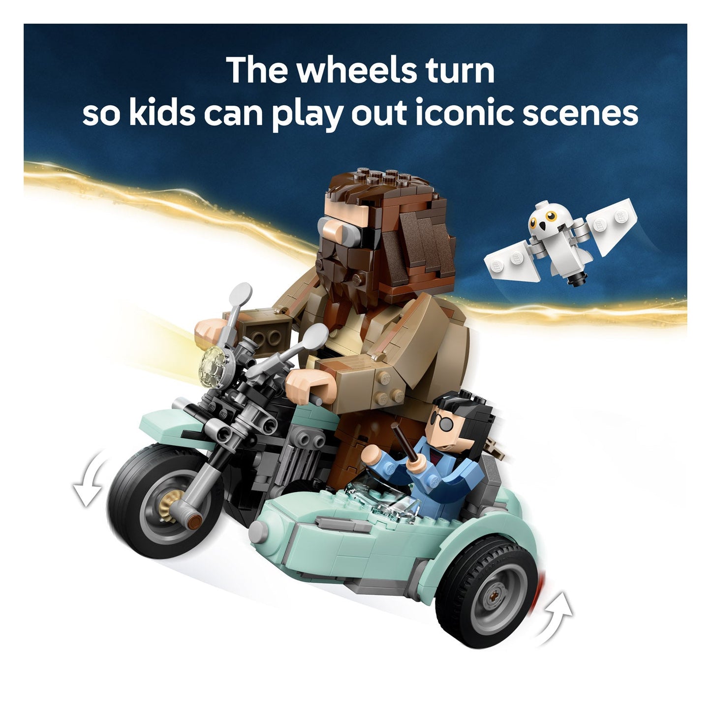 76443 LEGO Hagrid™ & Harry's Motorcycle Ride