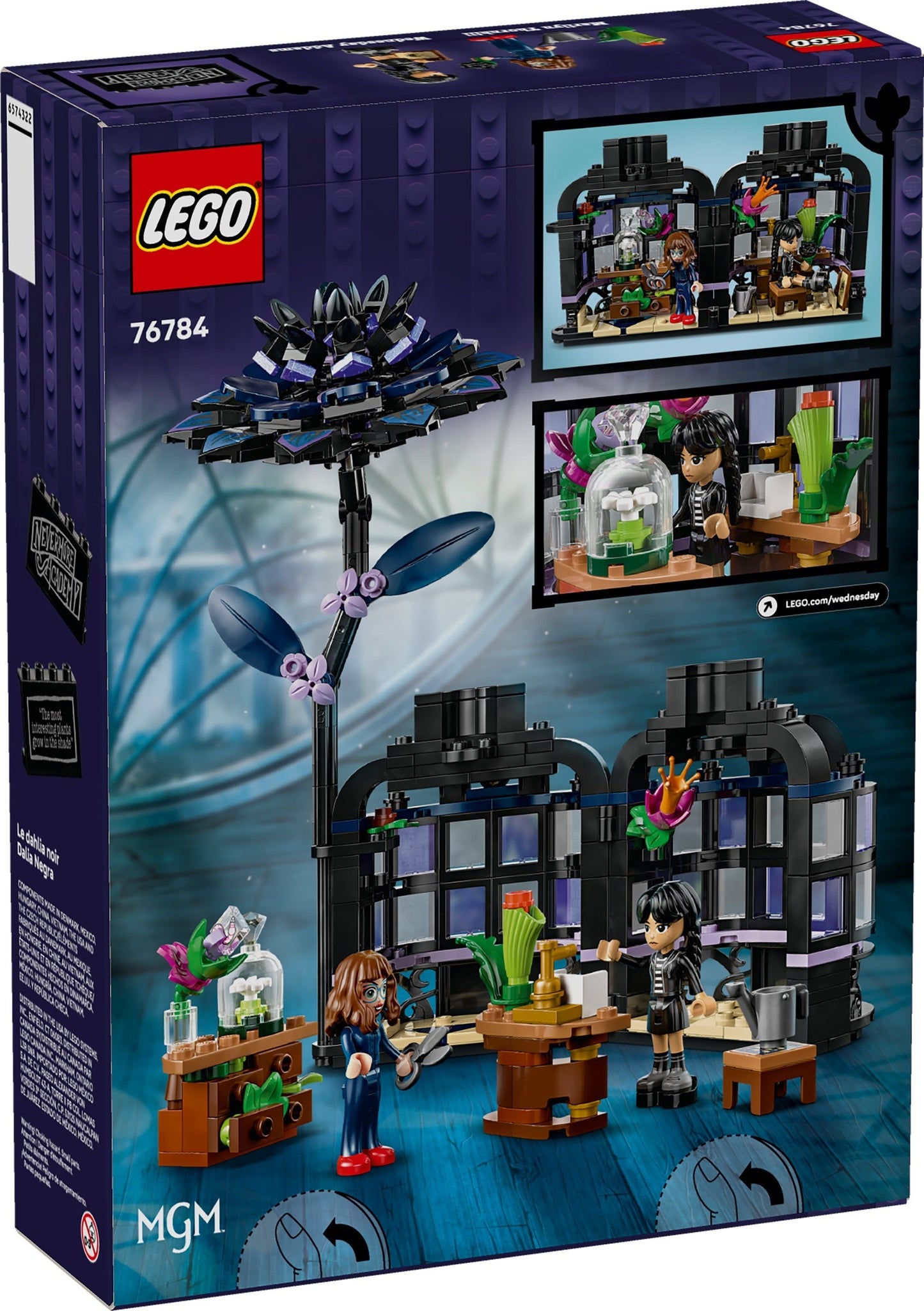 76784 LEGO Black Dahlia Flower