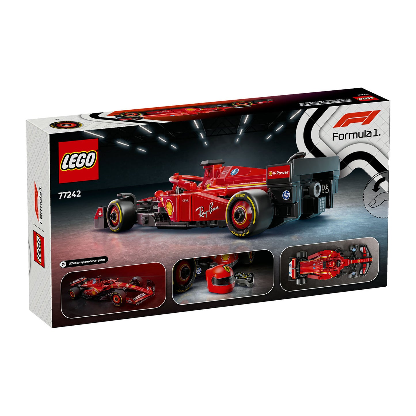 77242 LEGO Speed Champions Ferrari SF-24 F1® Race Car