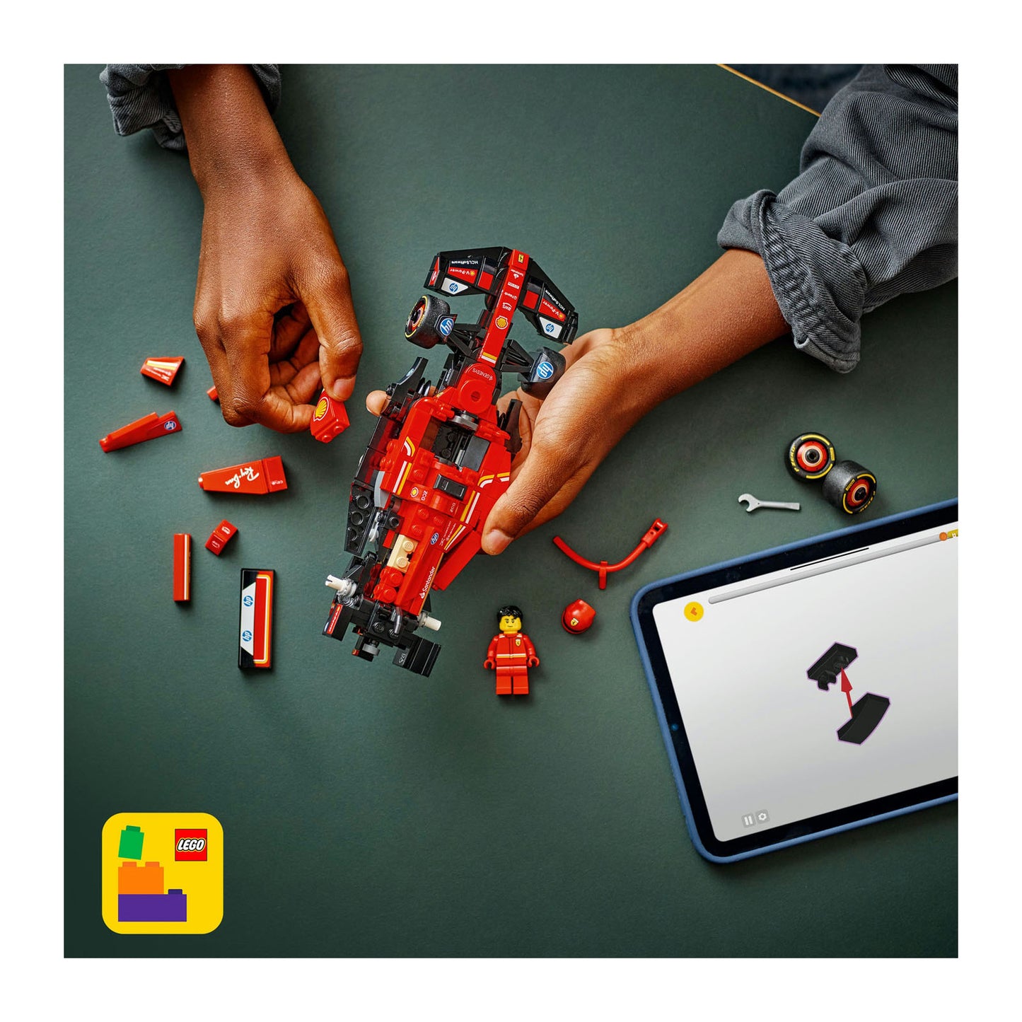 77242 LEGO Speed Champions Ferrari SF-24 F1® Race Car
