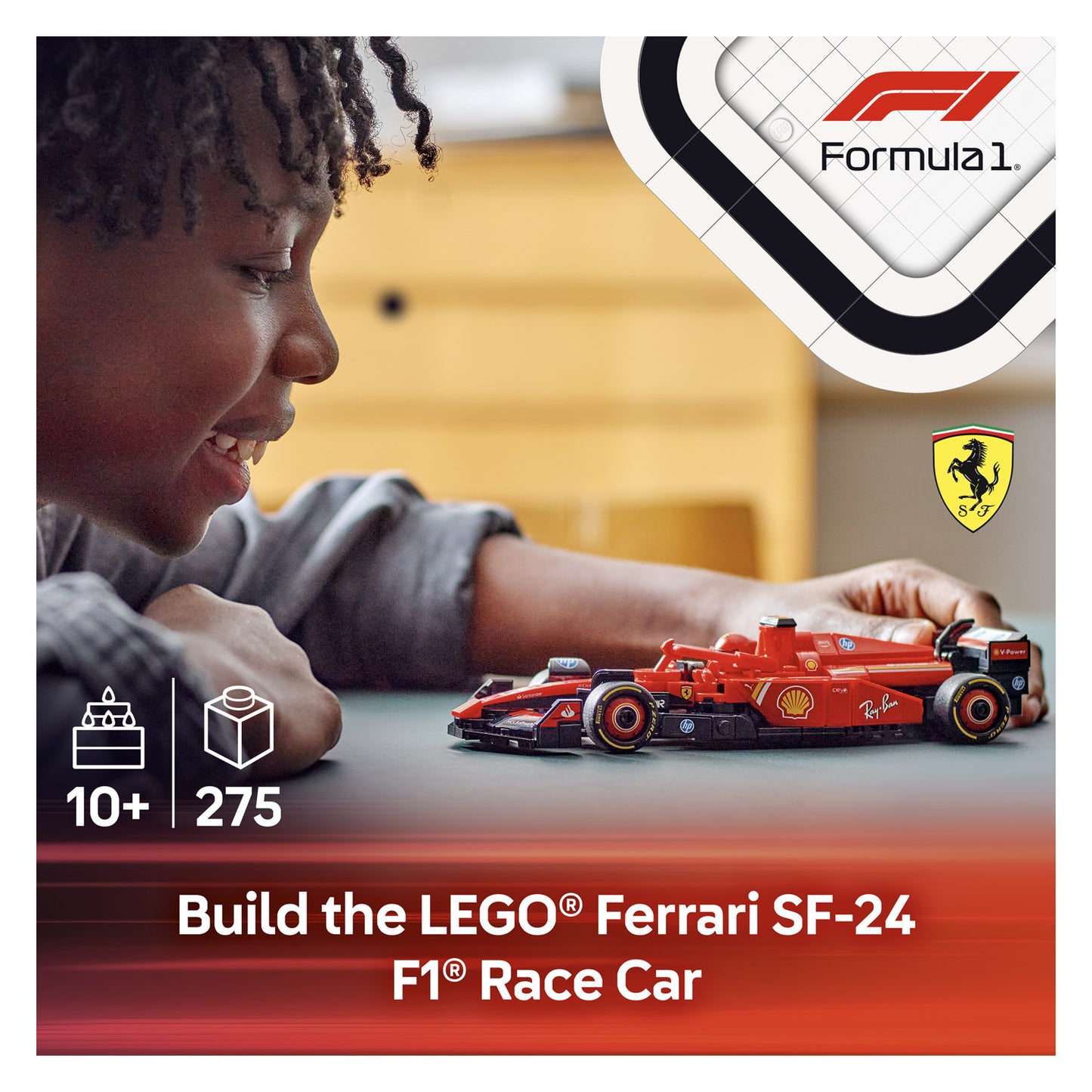77242 LEGO Speed Champions Ferrari SF-24 F1® Race Car