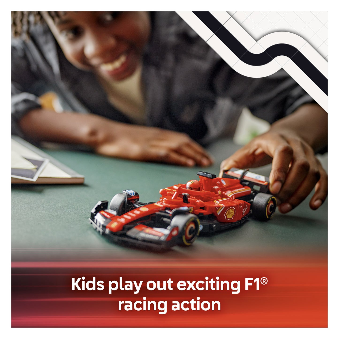 77242 LEGO Speed Champions Ferrari SF-24 F1® Race Car
