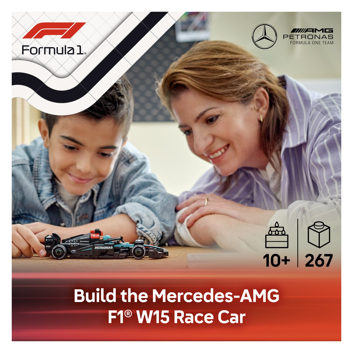 77244 LEGO Speed Champions Mercedes-AMG F1® W15 Race Car
