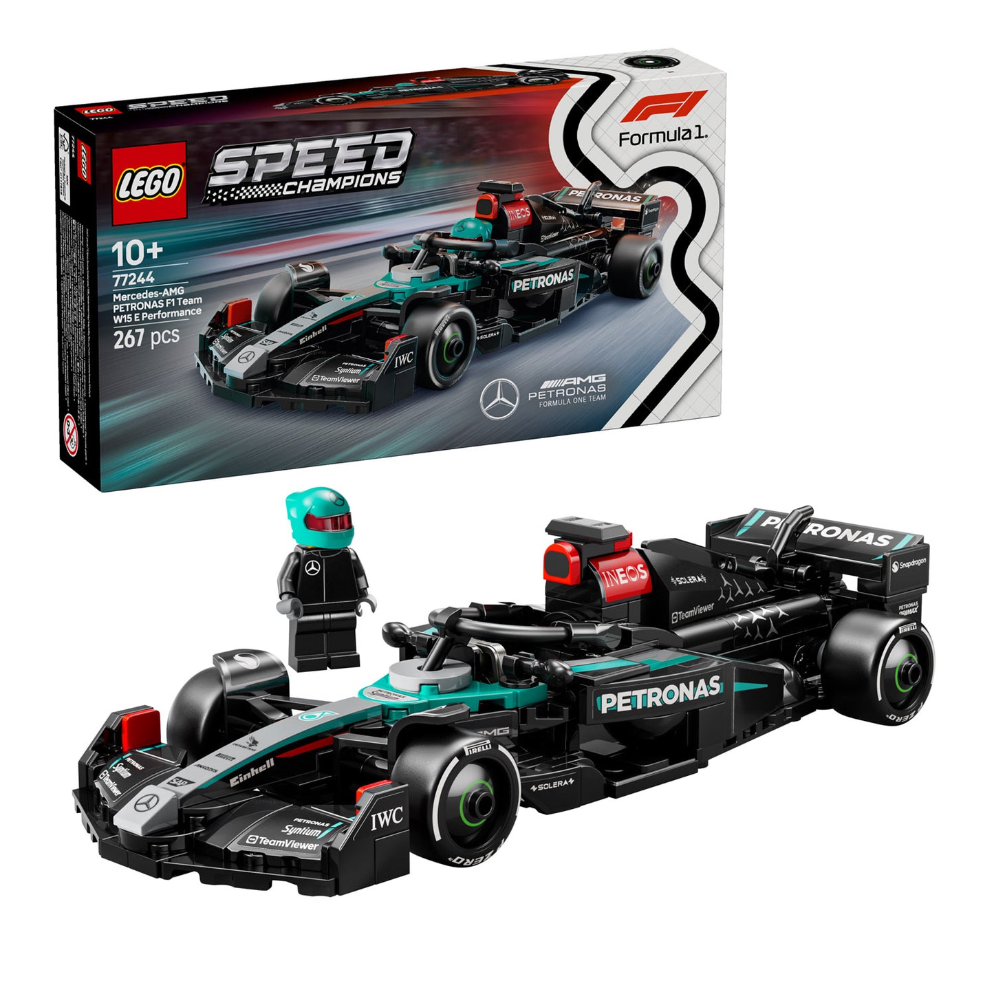 77244 LEGO Speed Champions Mercedes-AMG F1® W15 Race Car