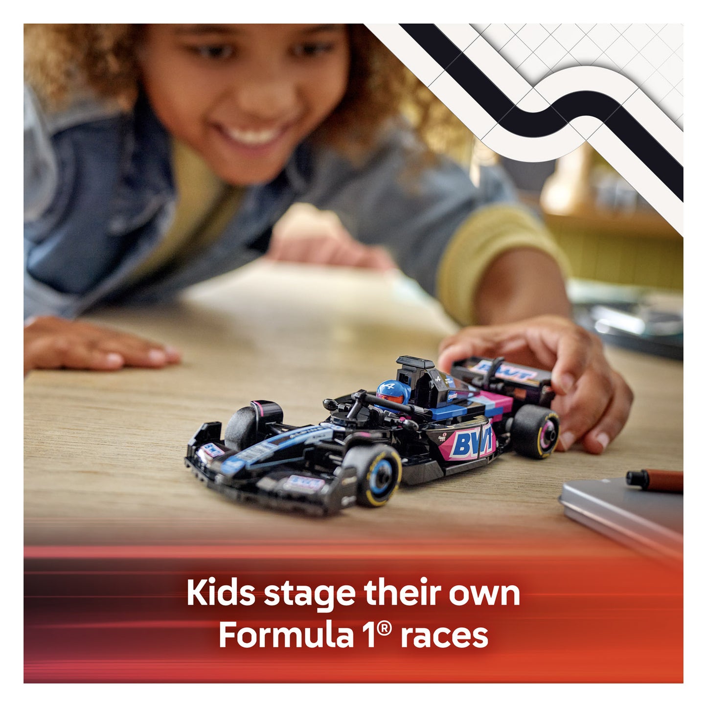 77248 LEGO Speed Champions BWT Alpine F1® Team A524 Race Car