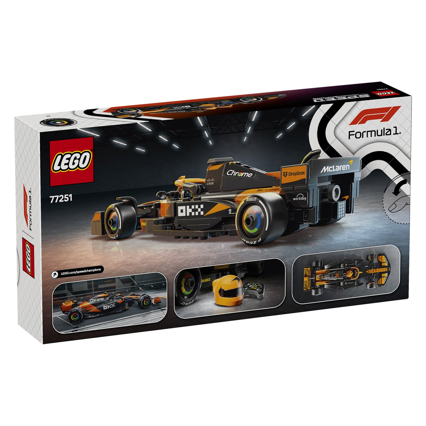 77251 LEGO Speed Champions McLaren F1® Team MCL38 Race Car