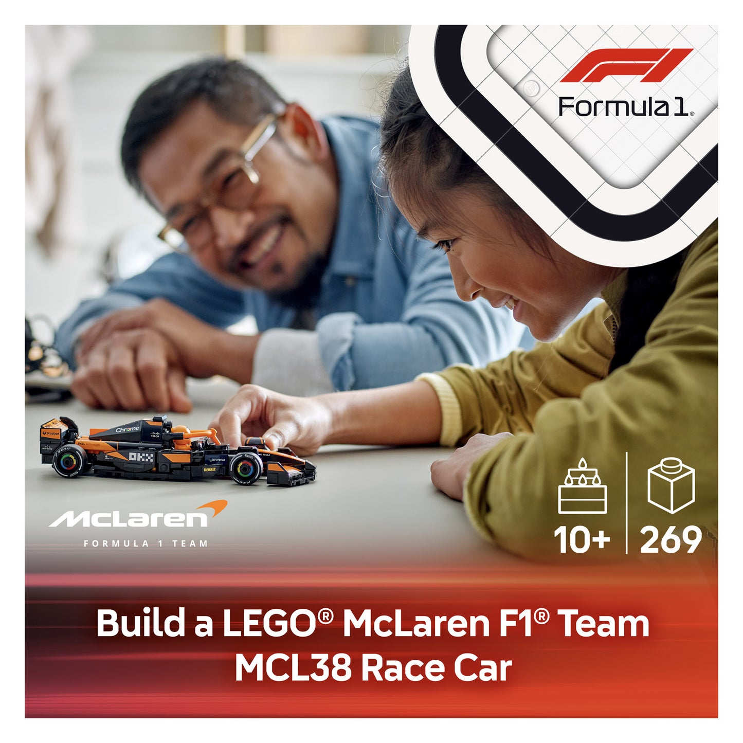 77251 LEGO Speed Champions McLaren F1® Team MCL38 Race Car