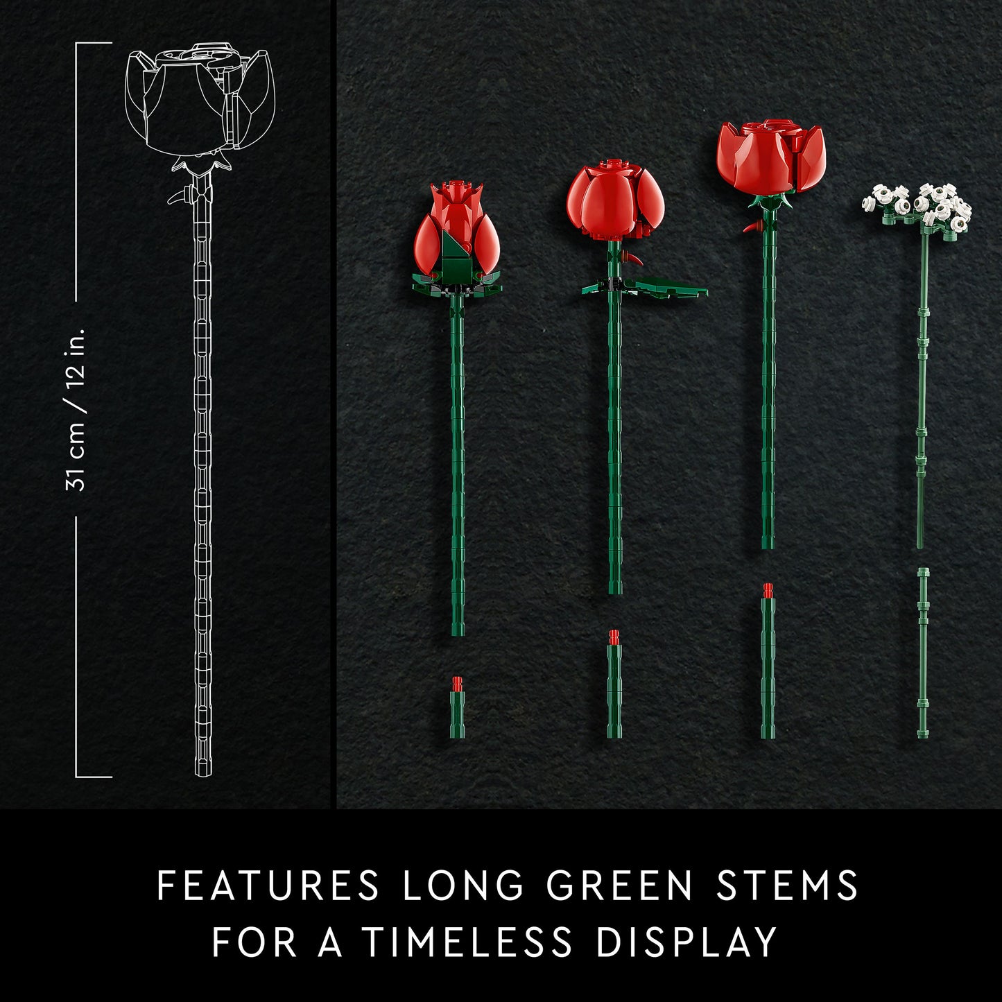 10328 LEGO Botanicals Bouquet of Roses