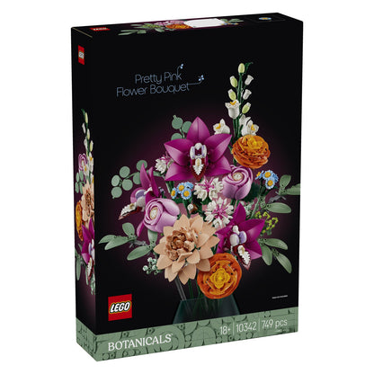 10342 LEGO Botanicals Pretty Pink Flower Bouquet