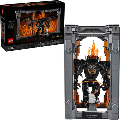 10367 LEGO ICONS The Lord of the Rings: Balrog™ Book Nook