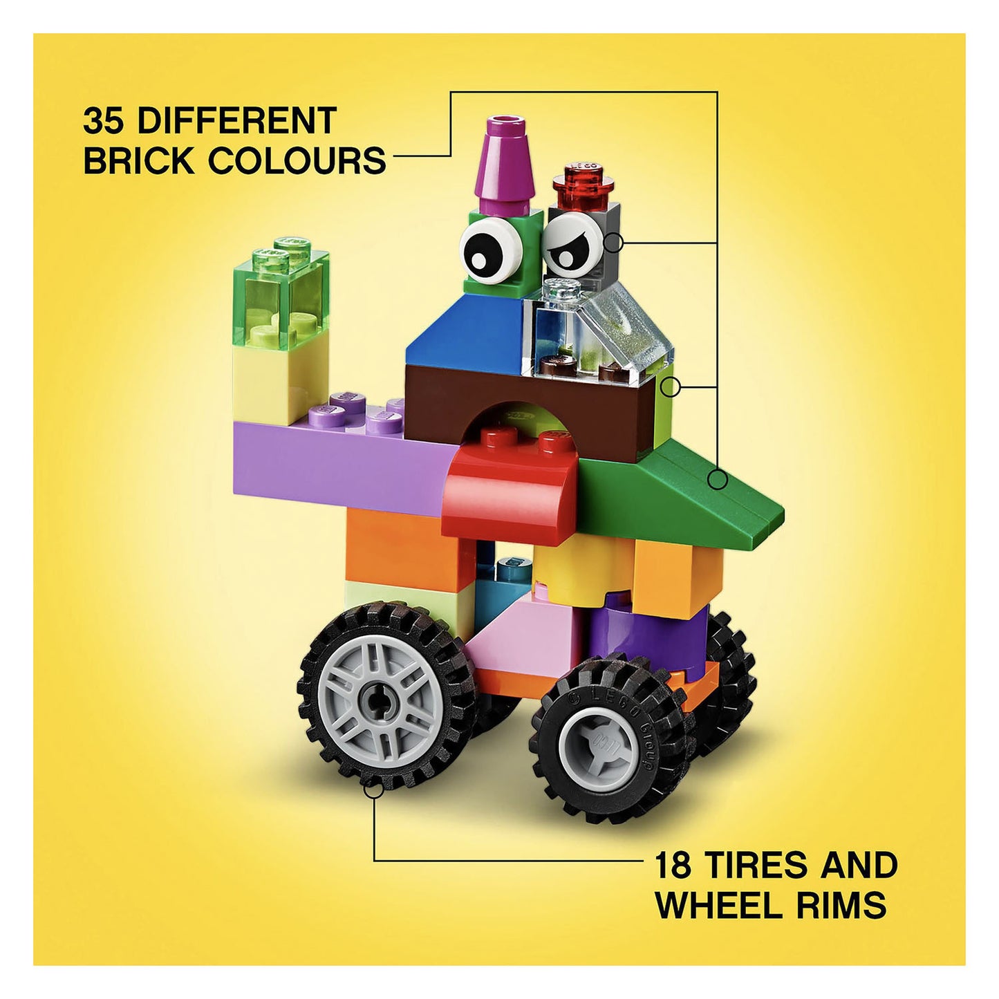 10696 LEGO Classic LEGO® Medium Creative Brick Box