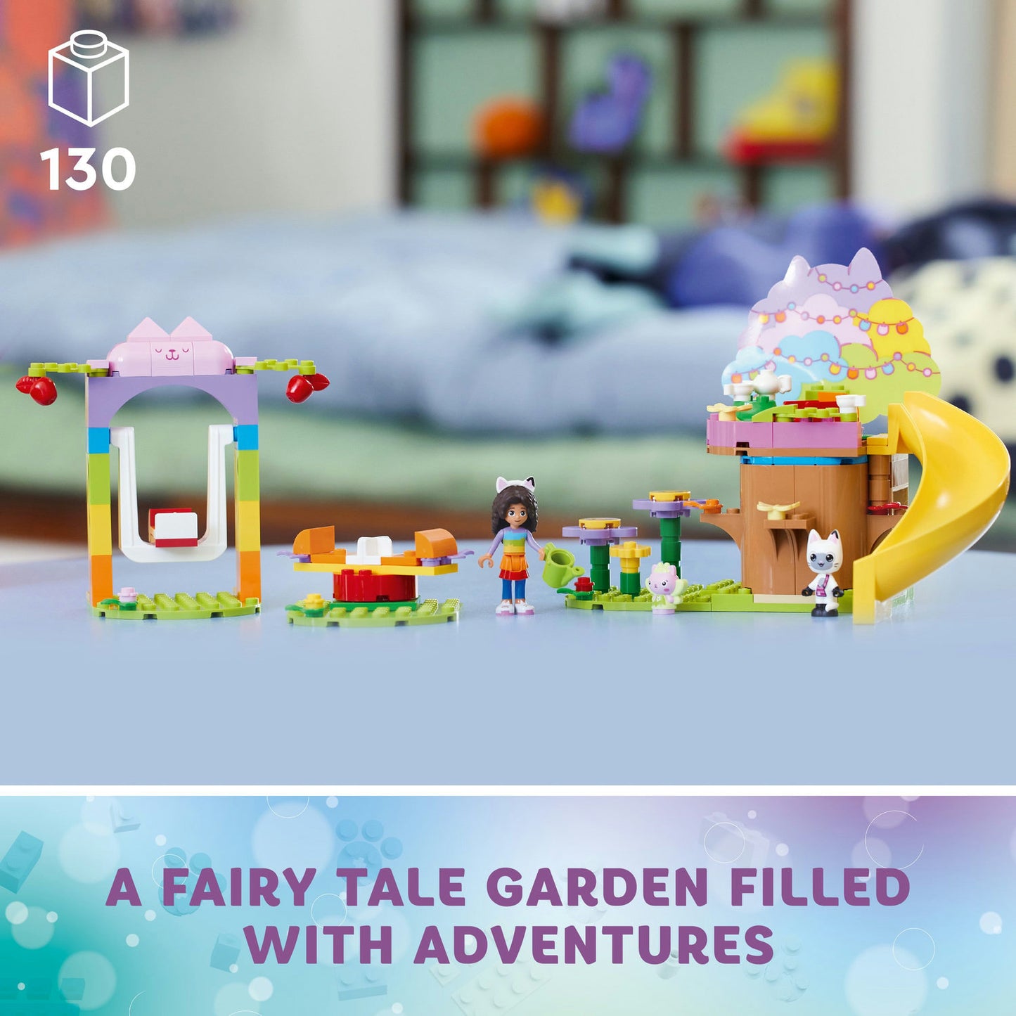 10787 LEGO Gabby's Dollhouse Kitty Fairy's Garden Party