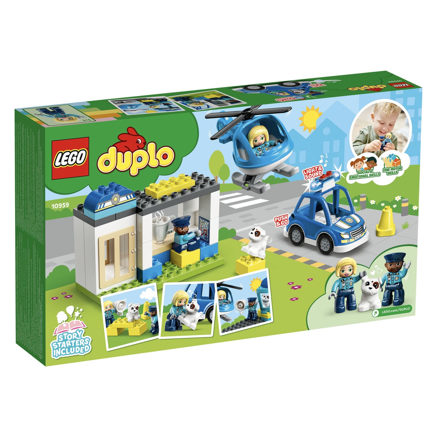 10959 LEGO DUPLO Town Police Station & Helicopter