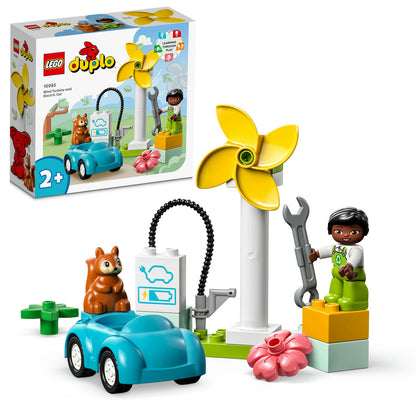 10985 LEGO DUPLO Town Wind Turbine and Electric Car