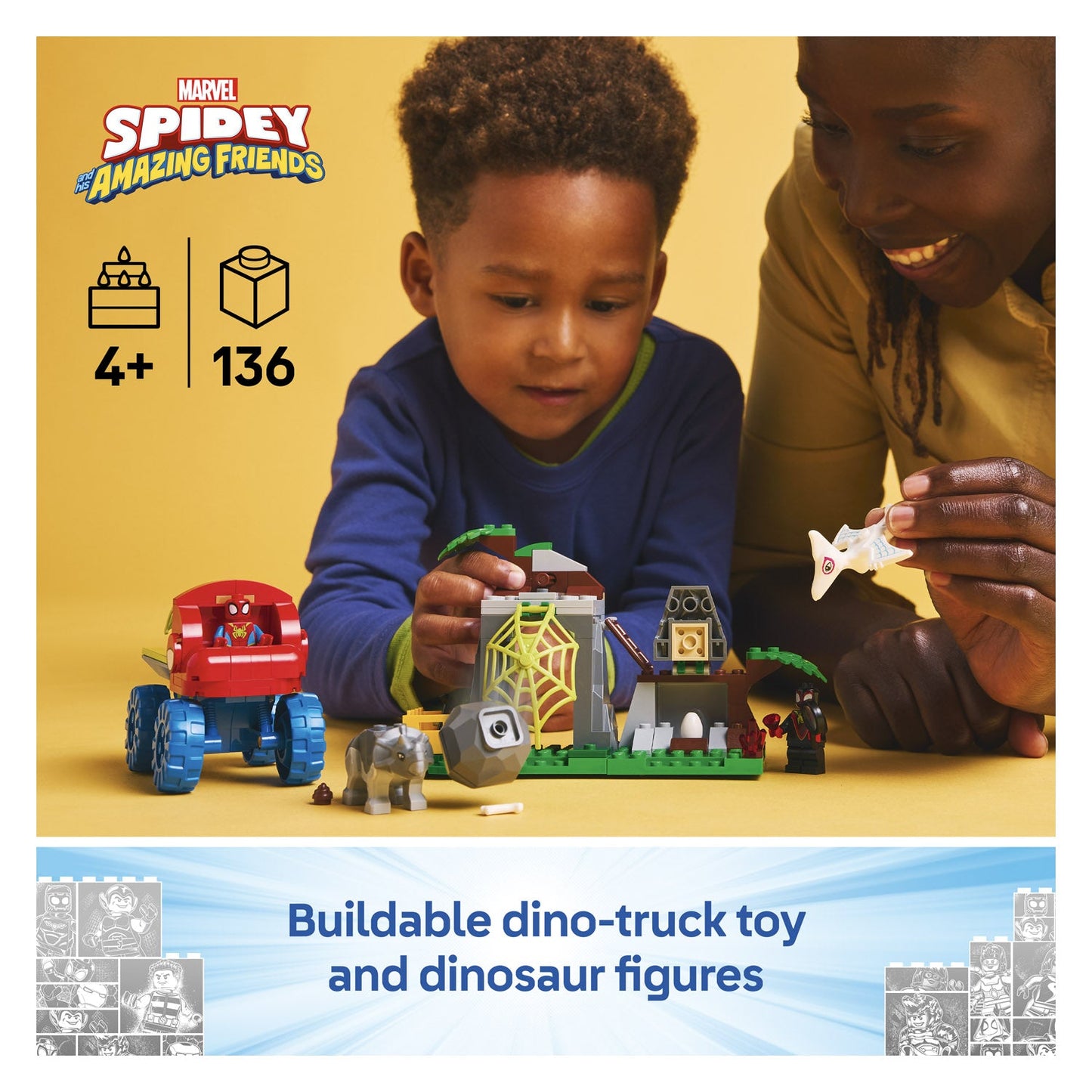 11199 LEGO Spidey Team Spidey Dino Crawler Rescue