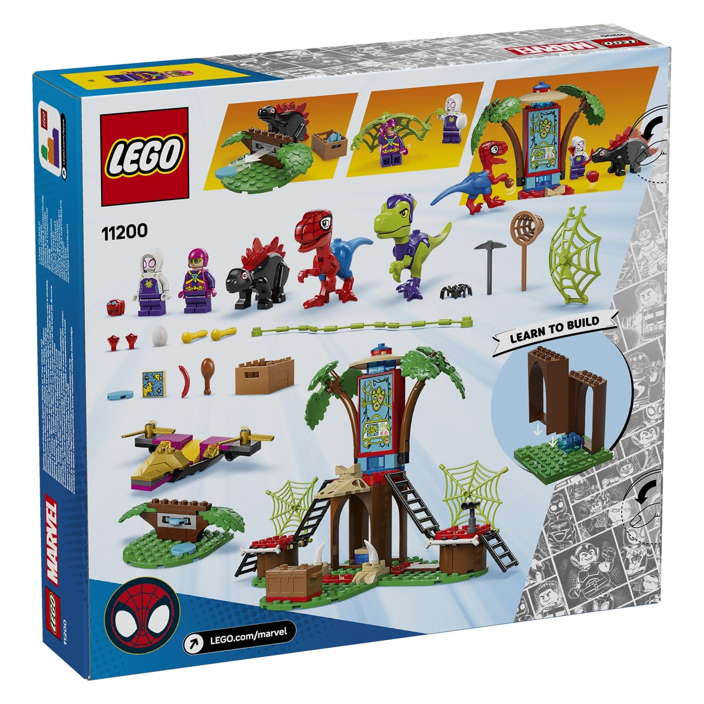 11200 LEGO Spidey Spidey and Gobby's Raptor Battle at Tree House HQ