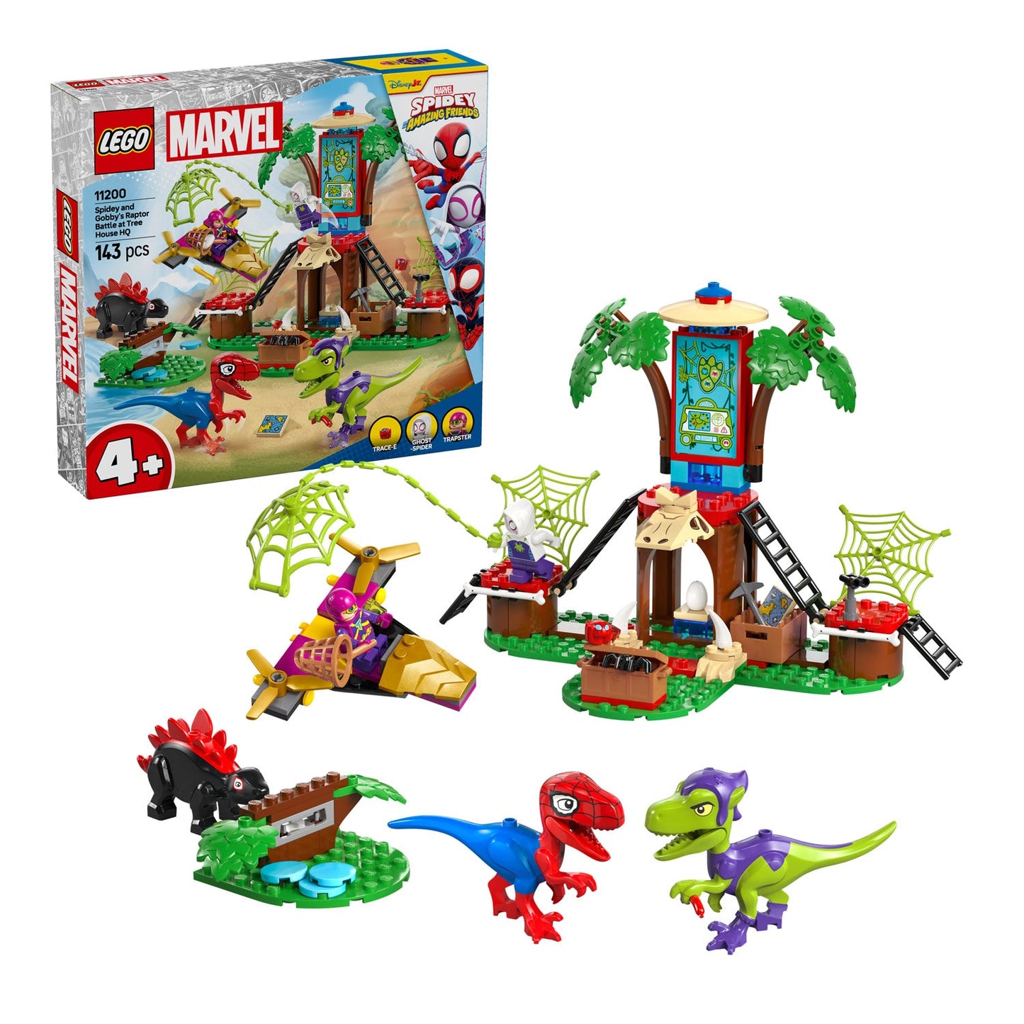 11200 LEGO Spidey Spidey and Gobby's Raptor Battle at Tree House HQ