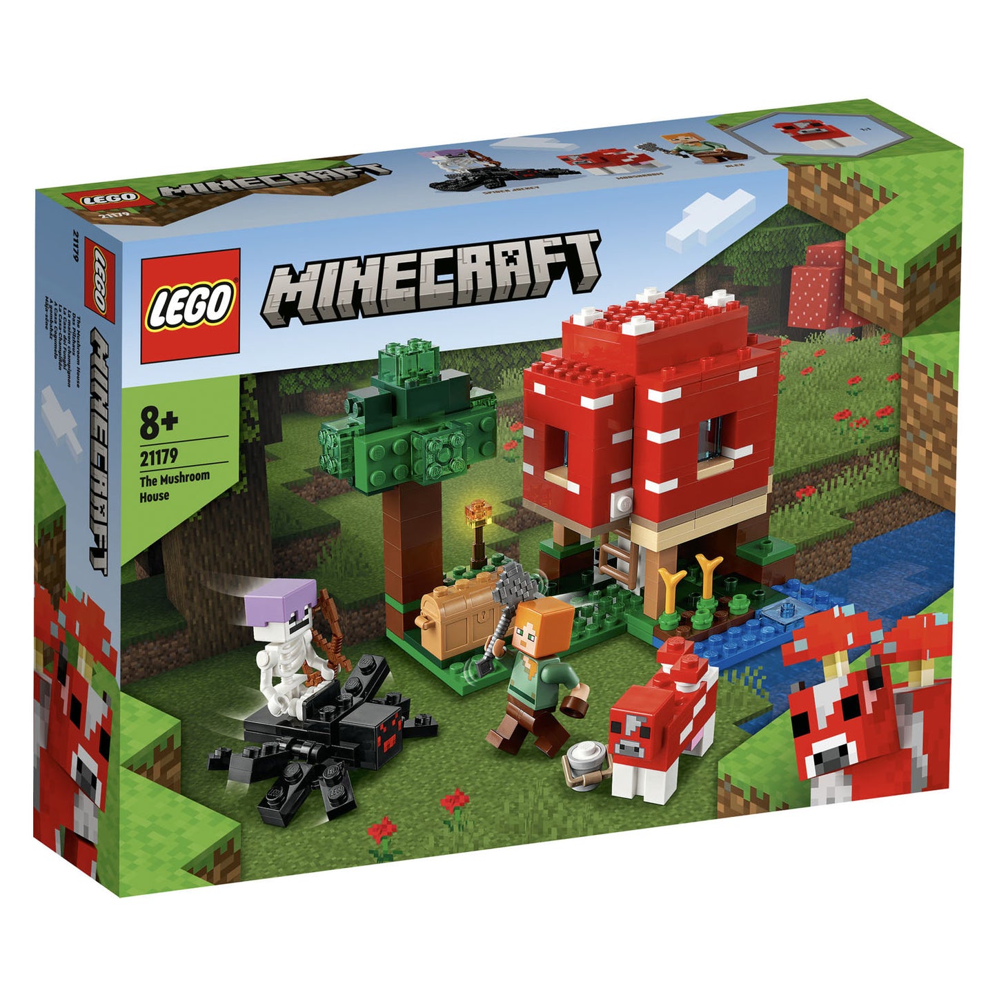 21179 LEGO Minecraft The Mushroom House