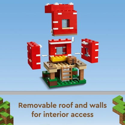 21179 LEGO Minecraft The Mushroom House