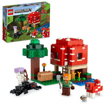 21179 LEGO Minecraft The Mushroom House